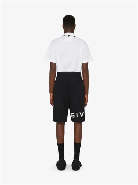 GIVENCHY 4G bermuda shorts in fleece 